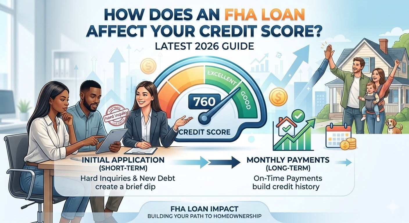 How an FHA loan affects your credit score and credit history in 2026